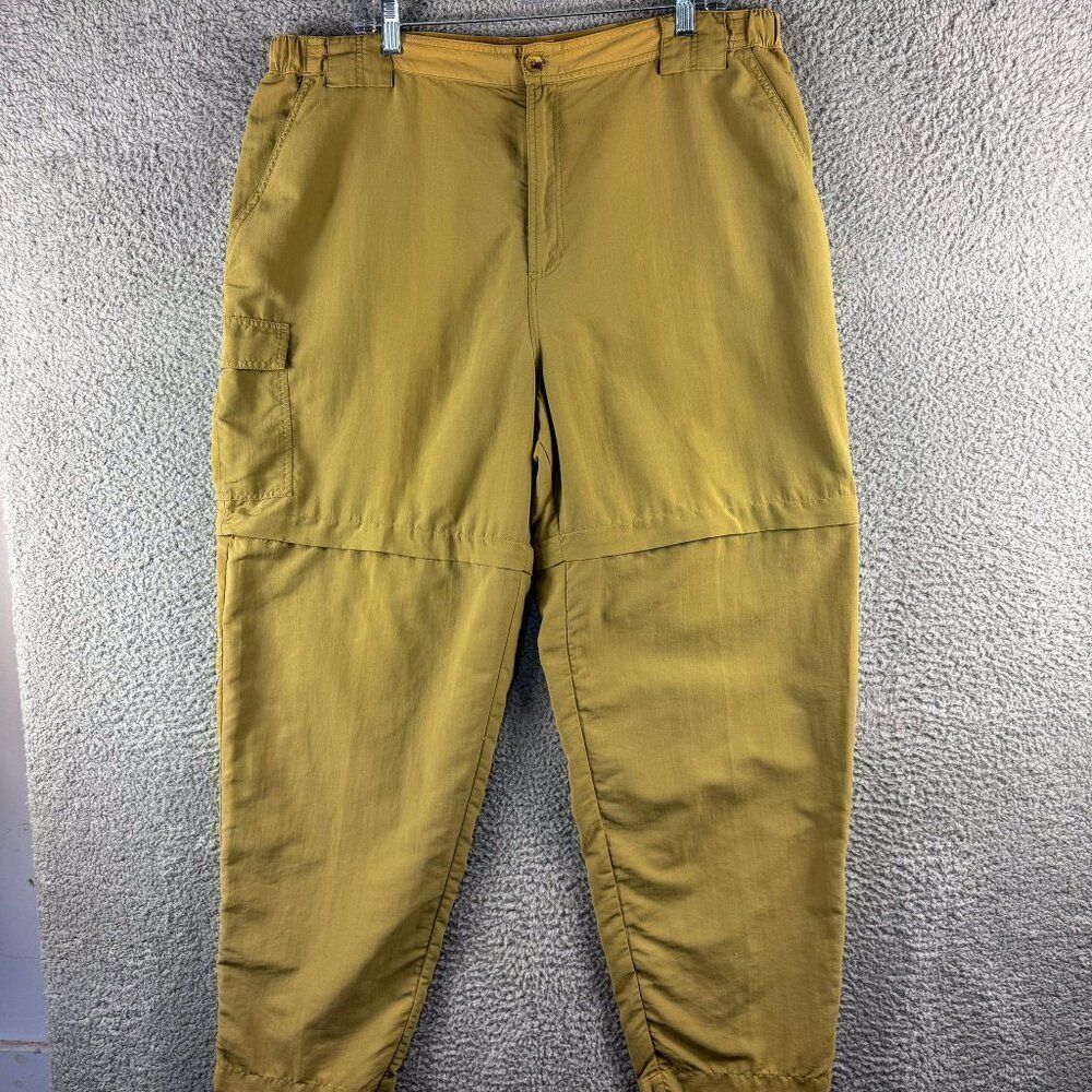 Campmor Convertible Pants Mens XL Tan Outdoor Hiking Camping Fishing 38x29‎